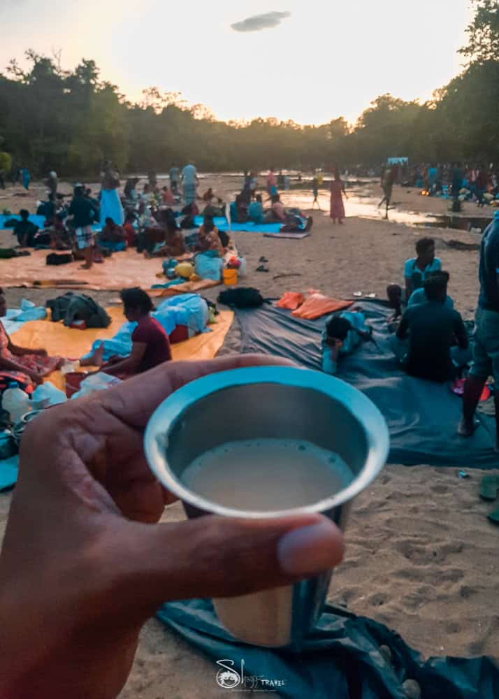 Kataragama Pada Yatra morning tea